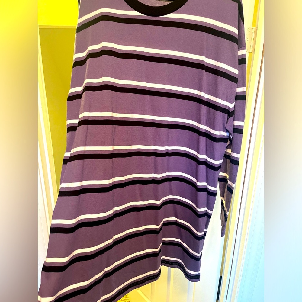 ASOS long sleeve T-shirt dress